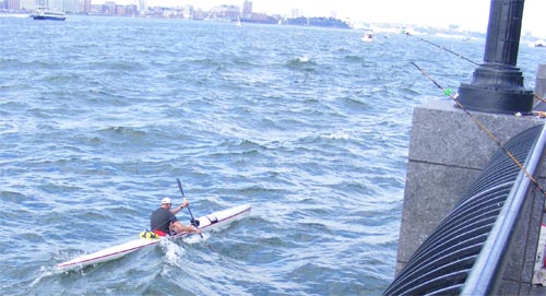 Herman Chalupsky and fishing lines